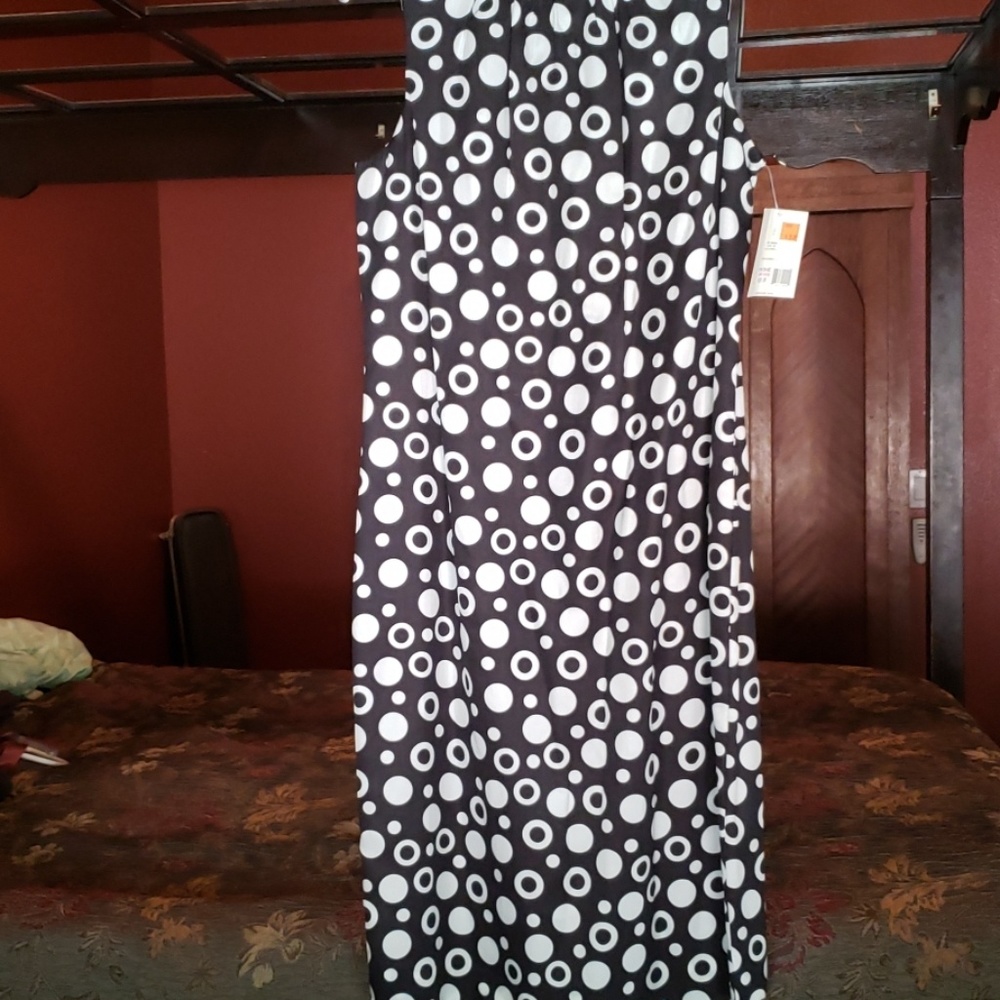 Black and White Liz Claiborne Dress